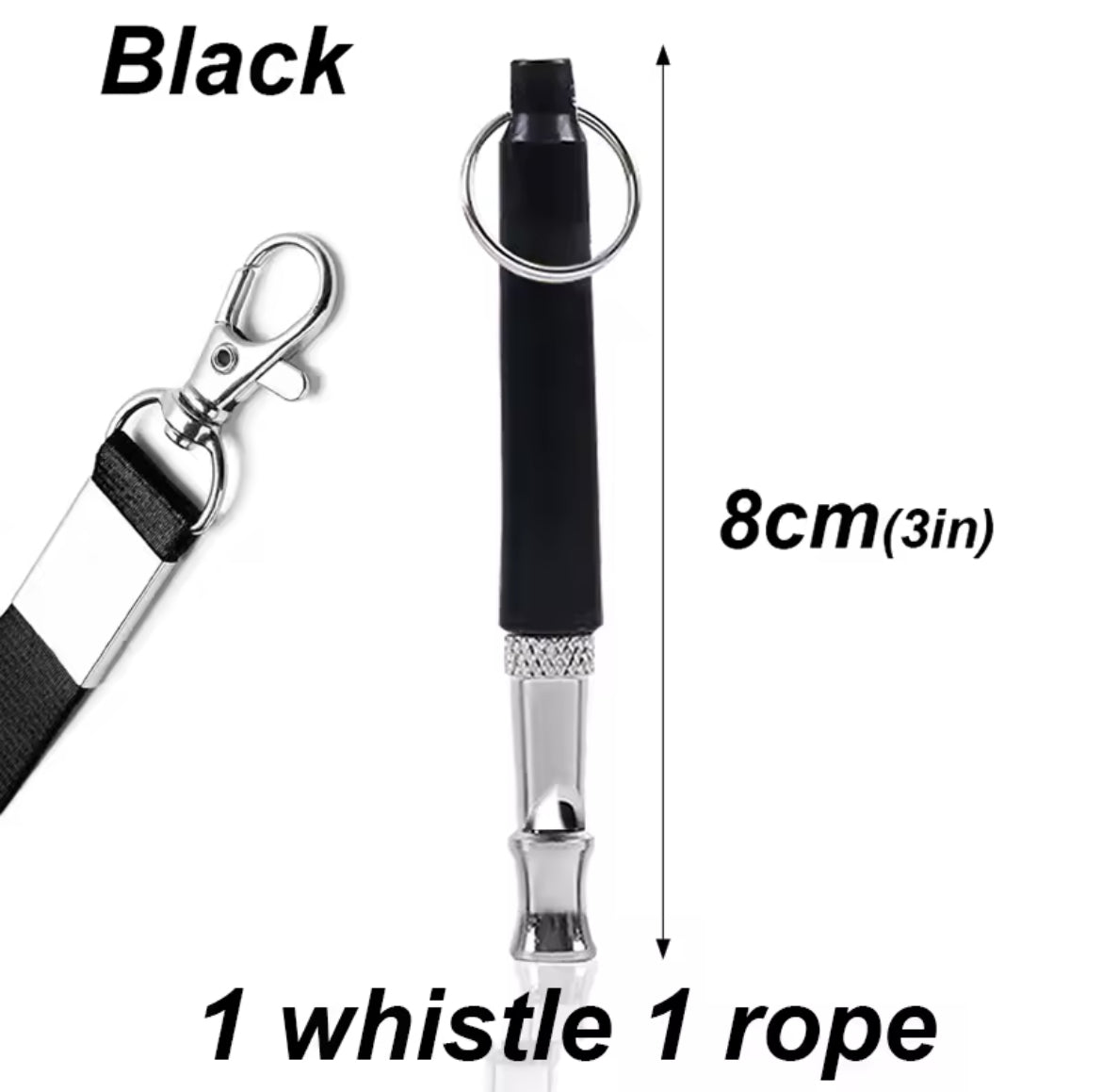 Dog Whistle with Lanyard – High-Pitched Training Whistle for Easy