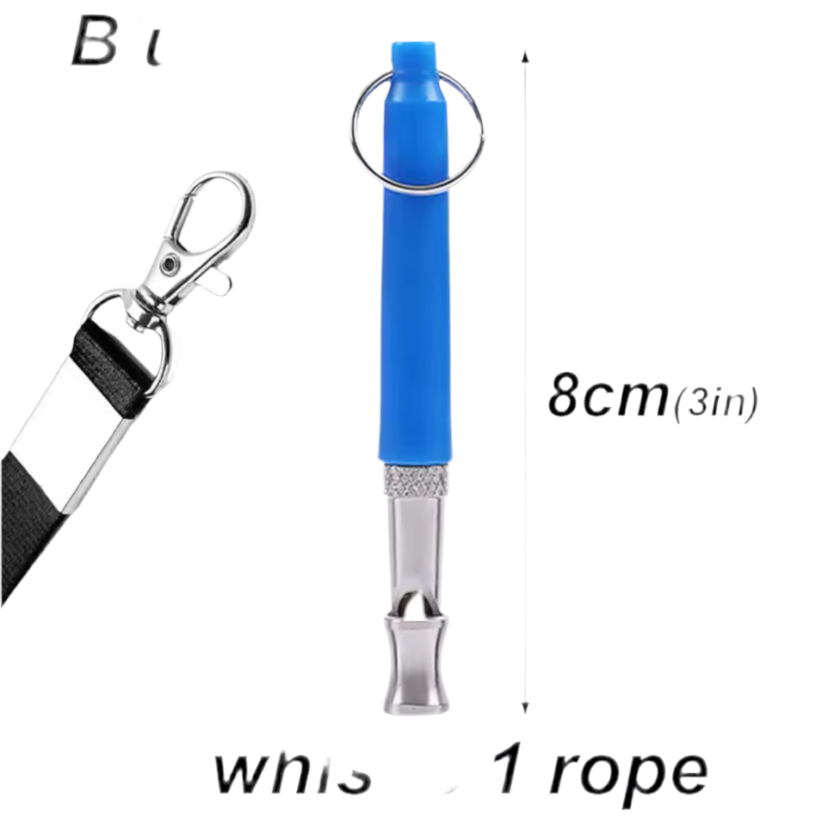 Dog Whistle with Lanyard – High-Pitched Training Whistle for Easy