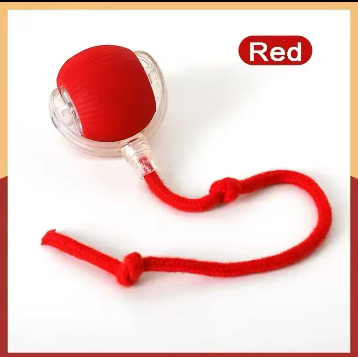 Interactive Electric Ball for Dogs - Automatic Rolling & USB Rechargeable Pet Toy