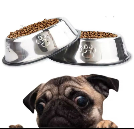 ✅ No-Spill Pet Water & Food Bowl – Slow Feeder for Dogs & Cats