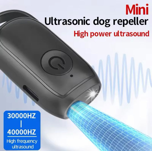 Ultrasonic Dog Training Device – Rechargeable Anti-Bark & Behavior Control Tool with LED Light